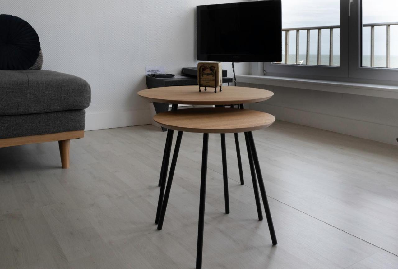 Modern Appartement Met Uniek Zeezicht Koksijde Eksteriør billede
